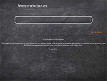 Tablet Screenshot of lowonganpekerjaan.org